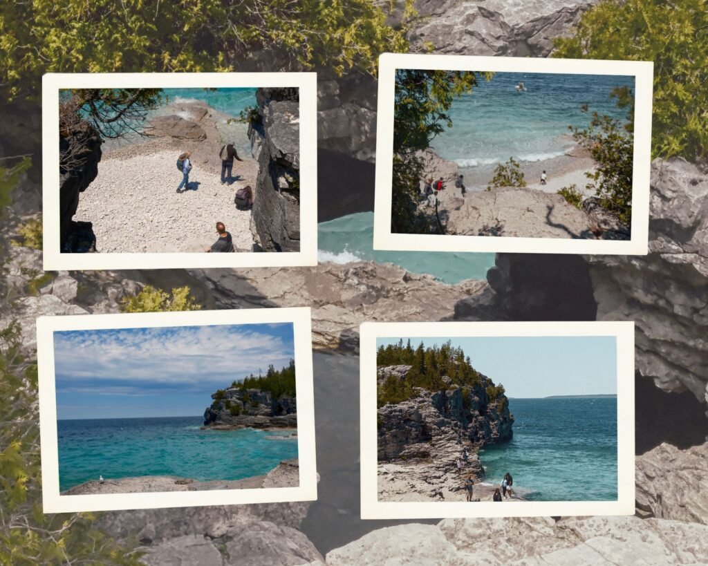 the grotto, bruce peninsula national park